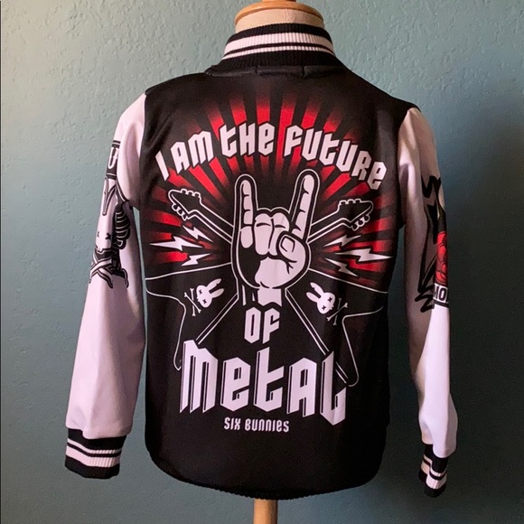 Kids bomber jacket future of metal size 2 year. - Picture 4 of 6